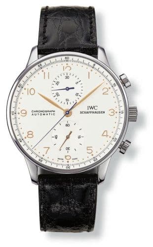 Portuguese Chrono-Automatic Stainless Steel / Silver — photo from WatchBase · Photo: WatchBase · © WatchBase, used with permission · Source: https://watchbase.com/iwc/portugieser/iw3714-01