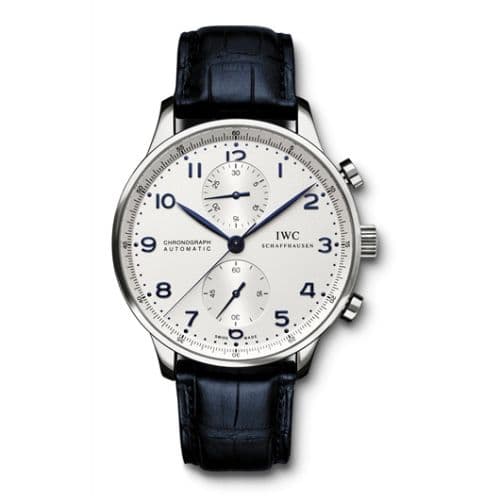 Portuguese Chrono-Automatic Stainless Steel / Silver — photo from WatchBase · Photo: WatchBase · © WatchBase, used with permission · Source: https://watchbase.com/iwc/portugieser/iw3714-17