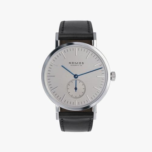 Tangente 35 Platin — photo from WatchBase · Photo: WatchBase · © WatchBase, used with permission · Source: https://watchbase.com/nomos-glashutte/tangente/121