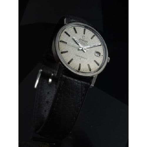 Constellation Stainless Steel / Silver Silk / Strap — photo from WatchBase · Photo: WatchBase · © WatchBase, used with permission · Source: https://watchbase.com/omega/constellation/st-168-0018