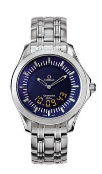 Seamaster 120M Multifunction Stainless Steel / Blue — photo from WatchBase · Photo: WatchBase · © WatchBase, used with permission · Source: https://watchbase.com/omega/seamaster-120m/2521-81-00