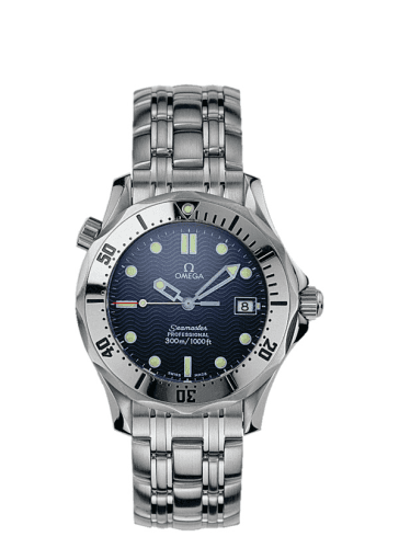Seamaster Diver 300M Quartz 36.25 Stainless Steel / Blue / Bracelet — photo from WatchBase · Photo: WatchBase · © WatchBase, used with permission · Source: https://watchbase.com/omega/seamaster-diver-300m/2562-80-00