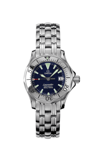 Seamaster Diver 300M Quartz 28 Stainless Steel / Blue / Bracelet — photo from WatchBase · Photo: WatchBase · © WatchBase, used with permission · Source: https://watchbase.com/omega/seamaster-diver-300m/2584-80-00