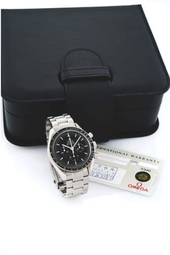 Speedmaster Professional Galaxy Express — photo from WatchBase · Photo: WatchBase · © WatchBase, used with permission · Source: https://watchbase.com/omega/speedmaster/3571-50-00