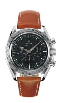 Speedmaster Replica 57 Stainless Steel / Black — photo from WatchBase · Photo: WatchBase · © WatchBase, used with permission · Source: https://watchbase.com/omega/speedmaster/3894-50-37