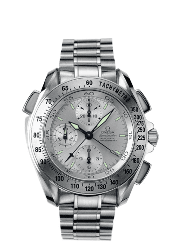 Speedmaster Split-Seconds Stainless Steel / Silver / Bracelet — photo from WatchBase · Photo: WatchBase · © WatchBase, used with permission · Source: https://watchbase.com/omega/speedmaster-automatic-quartz/3540-30-00