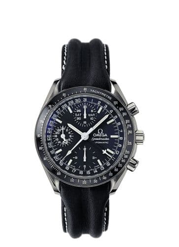 Speedmaster Day-Date 39 Stainless Steel / Black — photo from WatchBase · Photo: WatchBase · © WatchBase, used with permission · Source: https://watchbase.com/omega/speedmaster-automatic-quartz/3820-50-26