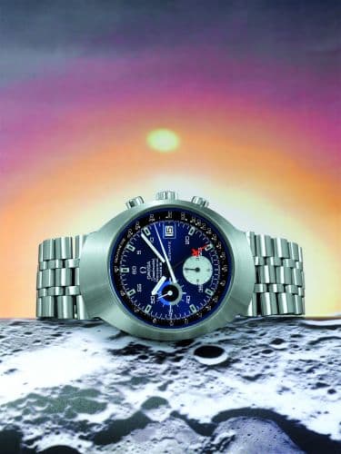 Speedmaster Mark III Blue — photo from WatchBase · Photo: WatchBase · © WatchBase, used with permission · Source: https://watchbase.com/omega/speedmaster-automatic-quartz/st-176-0002-b