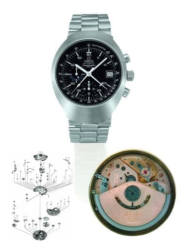 Speedmaster Mark III — photo from WatchBase · Photo: WatchBase · © WatchBase, used with permission · Source: https://watchbase.com/omega/speedmaster-automatic-quartz/st-176-0002