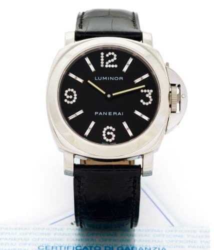 Luminor Diamond set — photo from WatchBase · Photo: WatchBase · © WatchBase, used with permission · Source: https://watchbase.com/panerai/luminor/pam00030