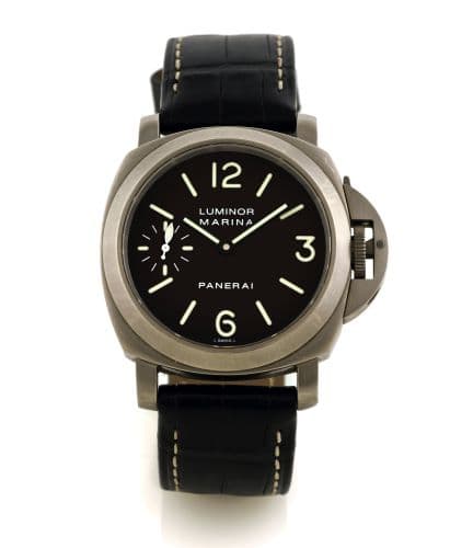 Luminor Marina Titanium Brown — photo from WatchBase · Photo: WatchBase · © WatchBase, used with permission · Source: https://watchbase.com/panerai/luminor/pam00061