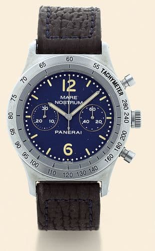 Mare Nostrum Blue — photo from WatchBase · Photo: WatchBase · © WatchBase, used with permission · Source: https://watchbase.com/panerai/mare-nostrum/pam00006
