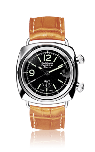 Radiomir GMT-Alarm — photo from WatchBase · Photo: WatchBase · © WatchBase, used with permission · Source: https://watchbase.com/panerai/radiomir/pam00046