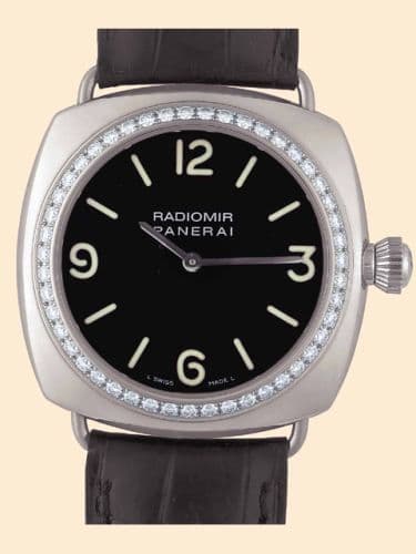 Radiomir Diamond Set — photo from WatchBase · Photo: WatchBase · © WatchBase, used with permission · Source: https://watchbase.com/panerai/radiomir/pam00068