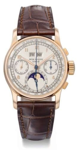 Perpetual Calendar Chronograph 1518 — photo from WatchBase · Photo: WatchBase · © WatchBase, used with permission · Source: https://watchbase.com/patek-philippe/grand-complications/1518j