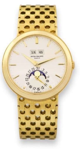 Perpetual Calendar 3448 — photo from WatchBase · Photo: WatchBase · © WatchBase, used with permission · Source: https://watchbase.com/patek-philippe/grand-complications/3448j-bracelet