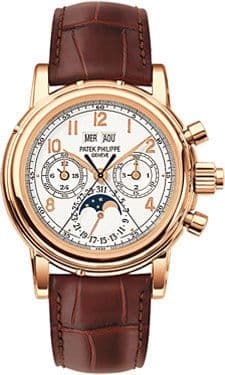 Perpetual Calendar Split Seconds Chronograph 5004 — photo from WatchBase · Photo: WatchBase · © WatchBase, used with permission · Source: https://watchbase.com/patek-philippe/grand-complications/5004r-014