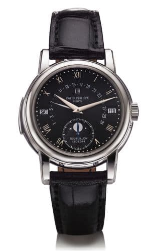 Tourbillon Minute Repeater Perpetual Calendar 5016 Black Roman — photo from WatchBase · Photo: WatchBase · © WatchBase, used with permission · Source: https://watchbase.com/patek-philippe/grand-complications/5016-br