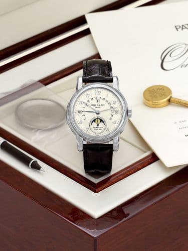 Tourbillon Minute Repeater Perpetual Calendar 5016G — photo from WatchBase · Photo: WatchBase · © WatchBase, used with permission · Source: https://watchbase.com/patek-philippe/grand-complications/5016g-s