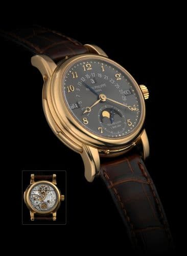 Tourbillon Minute Repeater Perpetual Calendar 5016J Grey — photo from WatchBase · Photo: WatchBase · © WatchBase, used with permission · Source: https://watchbase.com/patek-philippe/grand-complications/5016j-grey
