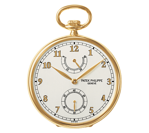 Pocket Watch Lepine Power Reserve Yellow Gold / White — photo from WatchBase · Photo: WatchBase · © WatchBase, used with permission · Source: https://watchbase.com/patek-philippe/pocket-watches/972-1j-010