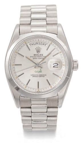 Day-Date 1802 — photo from WatchBase · Photo: WatchBase · © WatchBase, used with permission · Source: https://watchbase.com/rolex/day-date/1802-qaboos