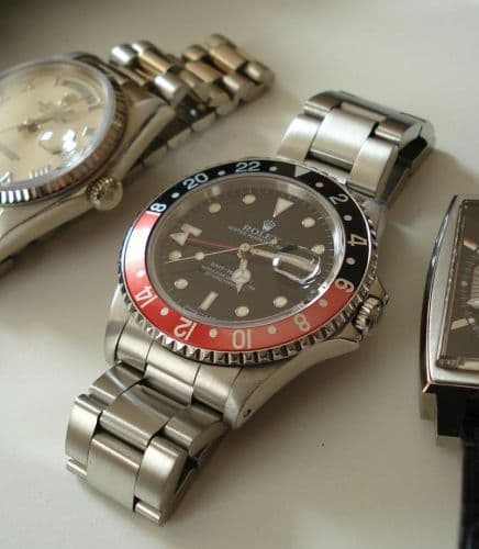 GMT-Master 16700 — photo from WatchBase · Photo: WatchBase · © WatchBase, used with permission · Source: https://watchbase.com/rolex/gmt-master/16700-0001