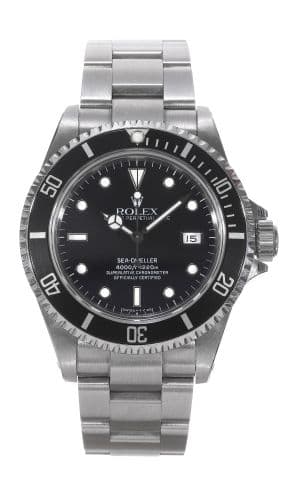 Sea-Dweller 16600 Tritium — photo from WatchBase · Photo: WatchBase · © WatchBase, used with permission · Source: https://watchbase.com/rolex/sea-dweller/16600-tritium