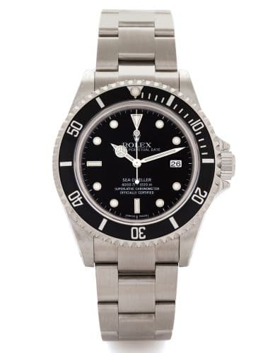 Sea-Dweller 16600 SuperLuminova — photo from WatchBase · Photo: WatchBase · © WatchBase, used with permission · Source: https://watchbase.com/rolex/sea-dweller/16600-superluminova