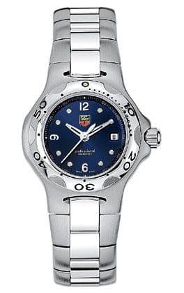 TAG Heuer Kirium Quartz 32 Stainless Steel / Blue / Bracelet — photo from WatchBase · Photo: WatchBase · © WatchBase, used with permission · Source: https://watchbase.com/tag-heuer/kirium/wl1313-ba0709