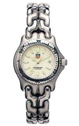 S/EL Quartz 33 Stainless Steel / White / Bracelet — photo from WatchBase · Photo: WatchBase · © WatchBase, used with permission · Source: https://watchbase.com/tag-heuer/s-el/wg1212-ba0437