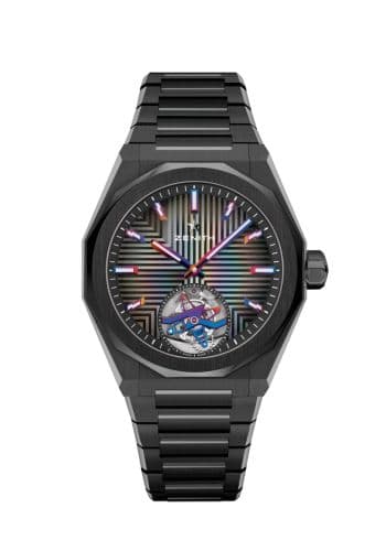 Defy Skyline Tourbillon Felipe Pantone Time for Art — photo from WatchBase · Photo: WatchBase · © WatchBase, used with permission · Source: https://watchbase.com/zenith/defy-skyline/49-9302-3630-48-i001