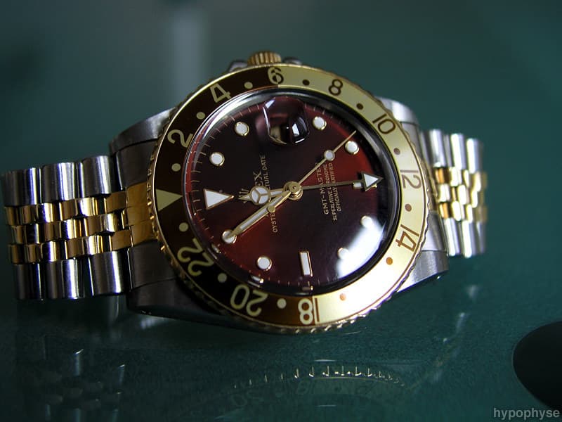 Rolex 16753. · Photo: hypo.physe (Flickr) · CC BY-SA 2.0 · Source: https://www.flickr.com/photos/hypophyse/4187539853/